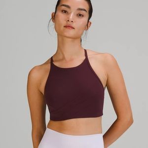 Lululemon Flow Y Wrap-Front High-Neck Nulu Bra